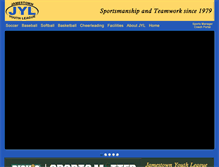 Tablet Screenshot of jylsports.com